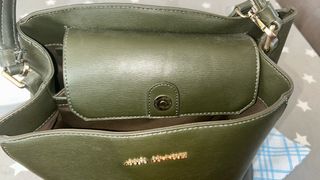 Bolso Adolfo Domínguez verde oliva