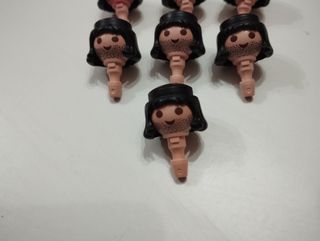 Playmobil lote cabezas.