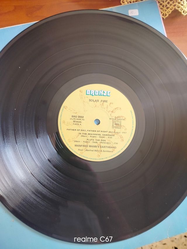 Solar Fire - Earth Band LP anni 1973