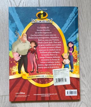 Los Increíbles 2. Gran libro de la película