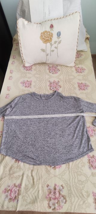 Camiseta gris mujer 