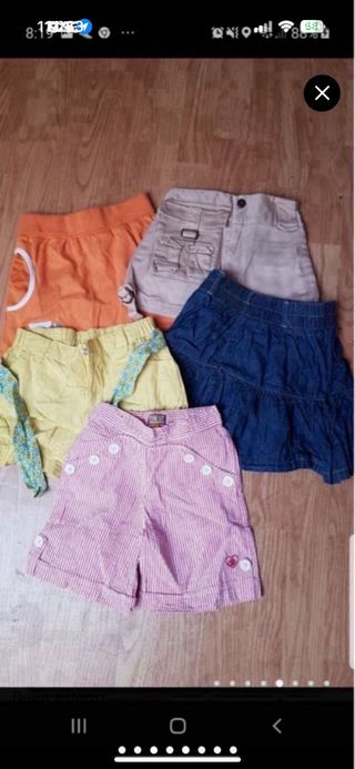 Ropa niña 5-6 años multicolor