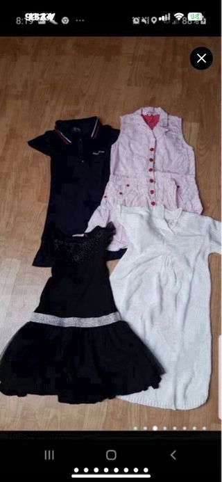 Ropa niña 5-6 años multicolor