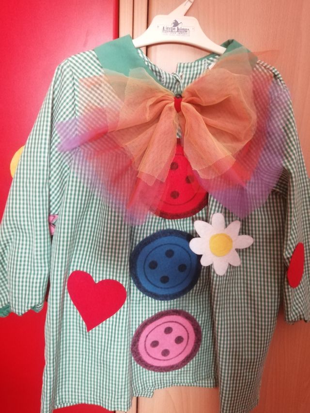 Disfraz payaso hecho a mano.