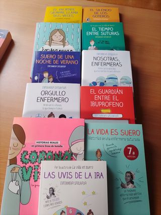 Libros Enfermera Saturada - 11uds