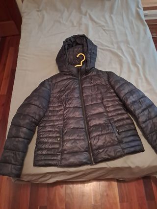 Chaqueta militar negra