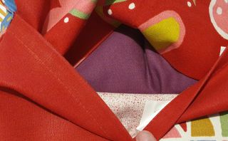 Cojines decorativos (4) - Rojo, Morado, Amarillo