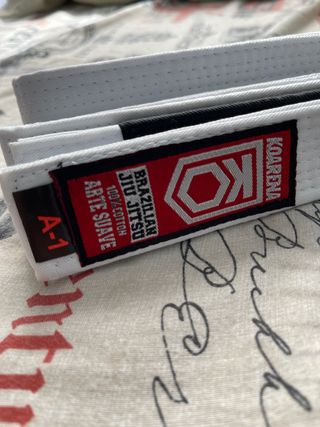 Cinturón BJJ blanco A1 - KO