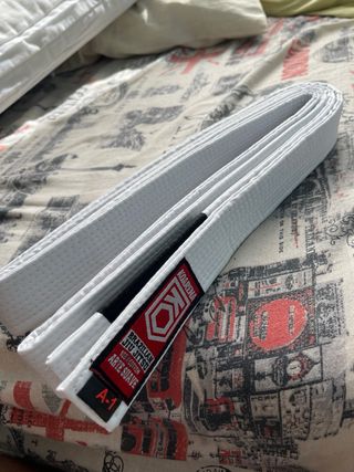 Cinturón BJJ blanco A1 - KO