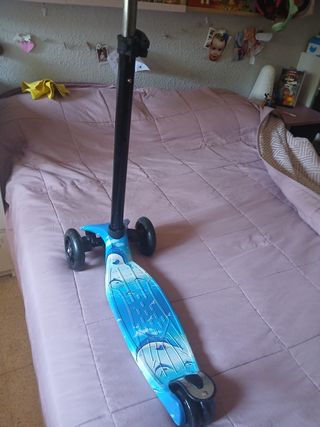 Monopatín Kinskate azul