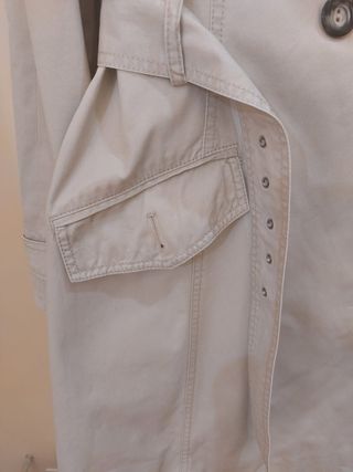 Gabardina beige Studio Classics talla 44