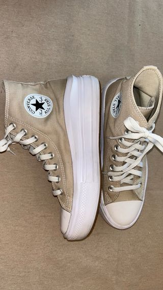 Converse beige altas