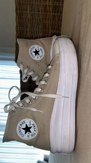 Converse beige altas