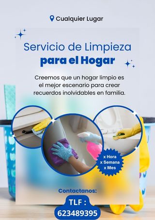 Servio se limpieza para el hogar 