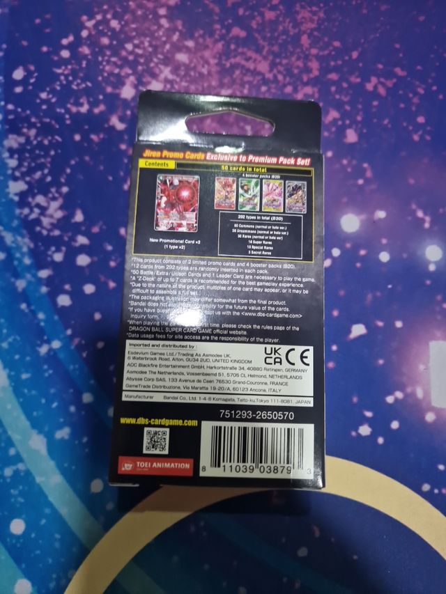 Dragon Ball Super Card Game - Premium Pack power