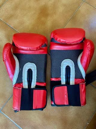 Saco boxeo Domyos + soporte + guantes