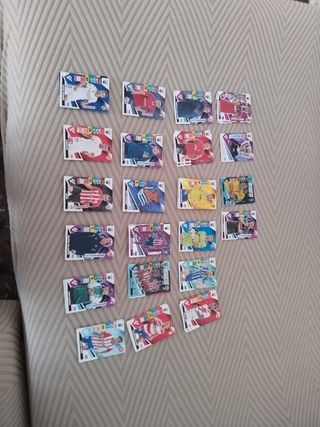 Cromos fútbol, preguntar por jugador y equipo.