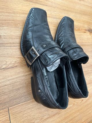 Zapato hombre Piel Negro T40