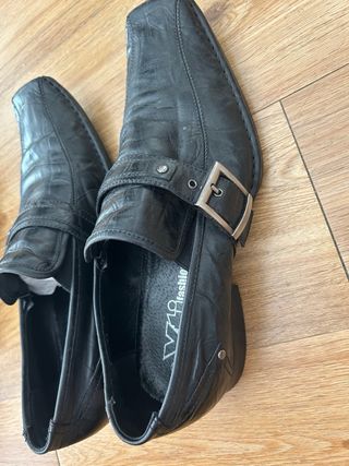 Zapato hombre Piel Negro T40