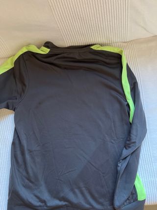 Chaqueta deportiva niño Décimas - Negra/Verde