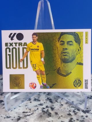 Cromo Ayoze extra gold liga este 25 26