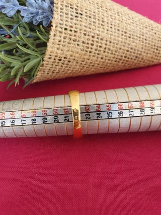 Anillo caballero oro 18kl.