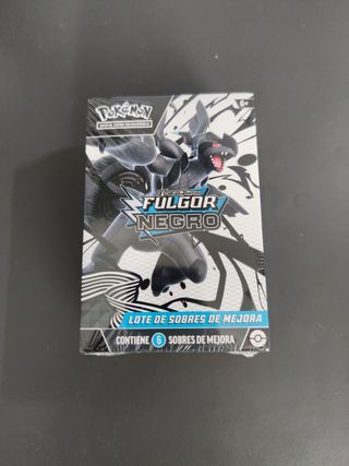 Lote bundle Pokémon Fulgor Negro - 6 sobres