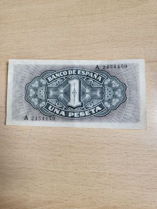 Billete 1 Peseta España 1940