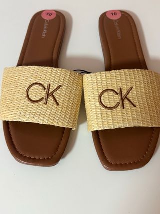 Sandalias planas Calvin Klein - Talla 40