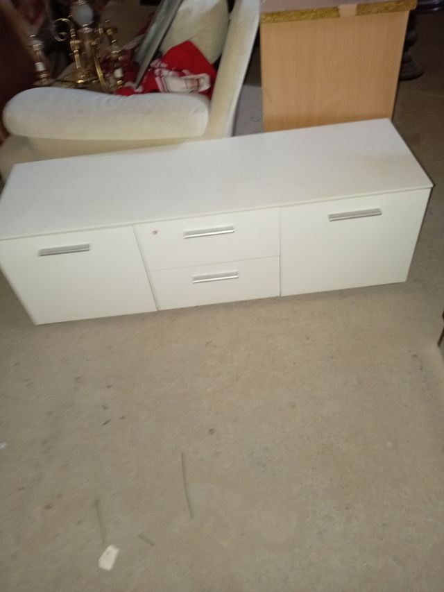 Aparador blanco - Mueble recibidor