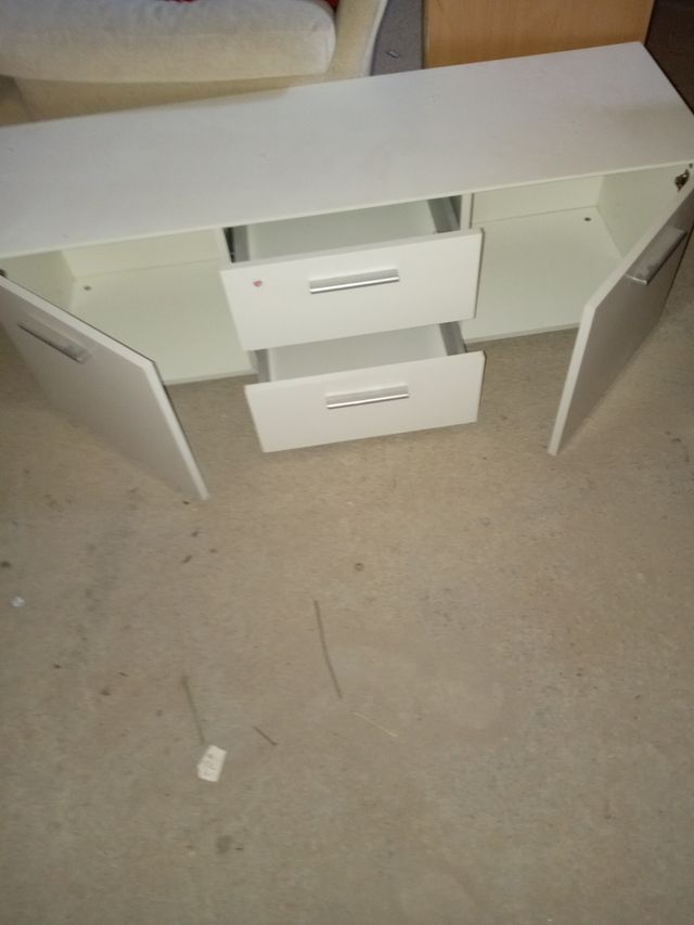 Aparador blanco - Mueble recibidor