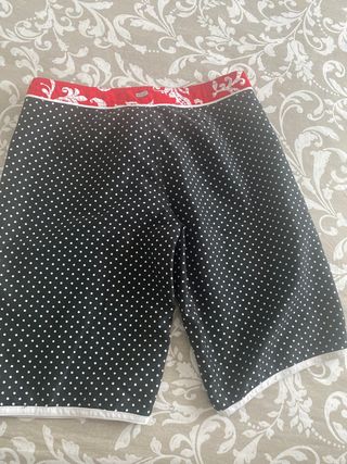 Bañador Roxy lunares - rojo y negro