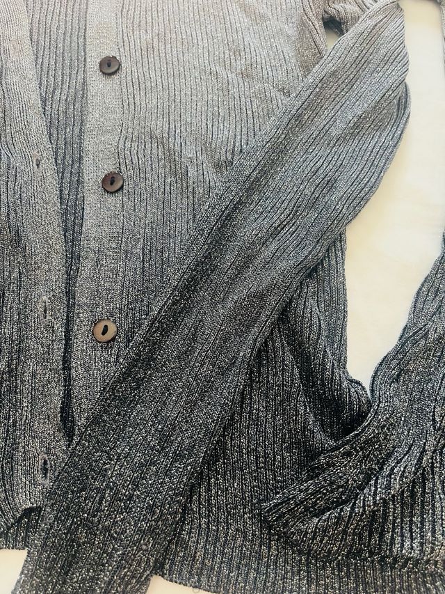 Conjunto Socrata canalé plata M