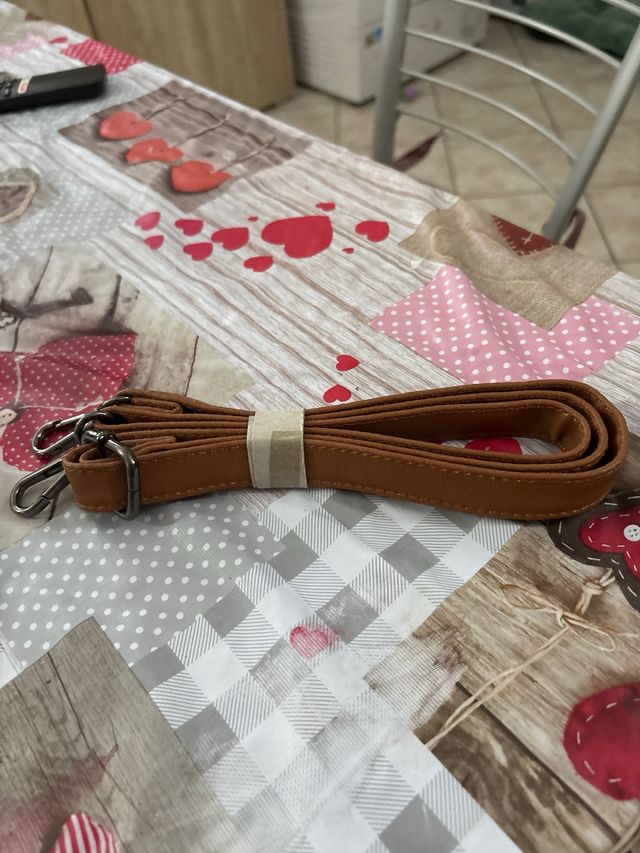 Borsa a mano marrone