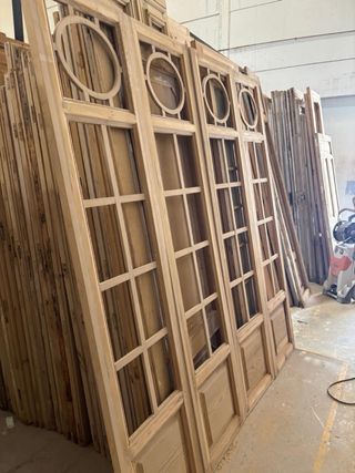 Puertas cristalera antiguas