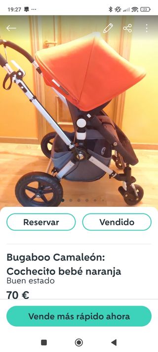  Cochecito Bugaboo Camaleón SE REGALAN EXTRAS!!
