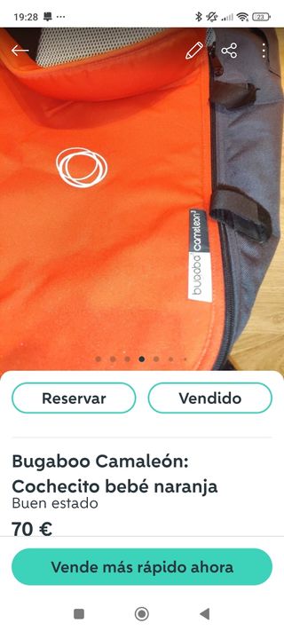  Cochecito Bugaboo Camaleón SE REGALAN EXTRAS!!