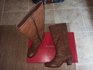 Botas Di Fonta Marrón Mujer