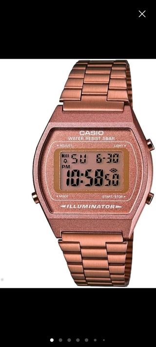 Reloj Casio Vintage Rosa Dorado