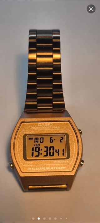 Reloj Casio Vintage Rosa Dorado