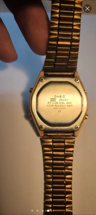 Reloj Casio Vintage Rosa Dorado
