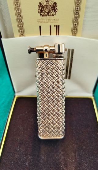 Encendedor Dunhill señorita chapado Oro 