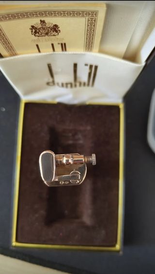 Encendedor Dunhill señorita chapado Oro 