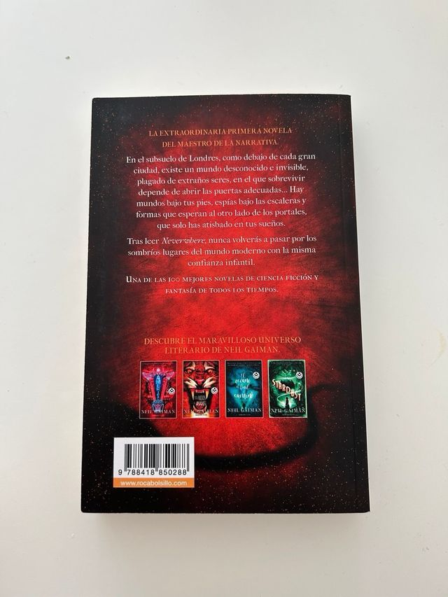Libro “Neverwhere”
