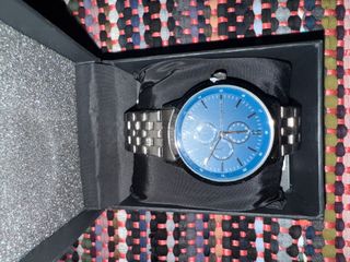 Reloj Cristian Lay - Azul y Plata