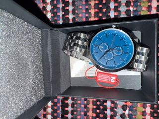 Reloj Cristian Lay - Azul y Plata