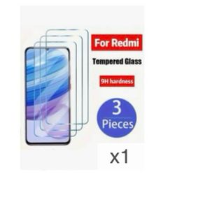 2 cover e 3 lenti temperate Xiaomi Redmi 9C