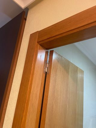 Puerta interior madera