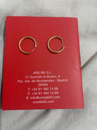 Reloj Unode50 madera + pendientes
