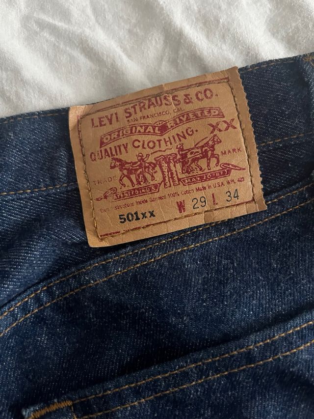 Levi's 501XX Vintage W29 L34